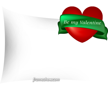 be my valentine image frame